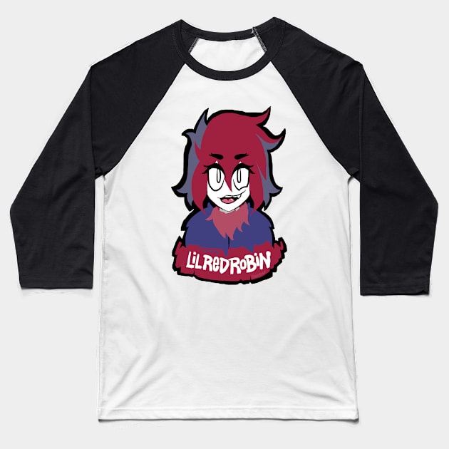 LiLReDRoBiN Harpy Crest (shadow) Baseball T-Shirt by Cheedgoboom